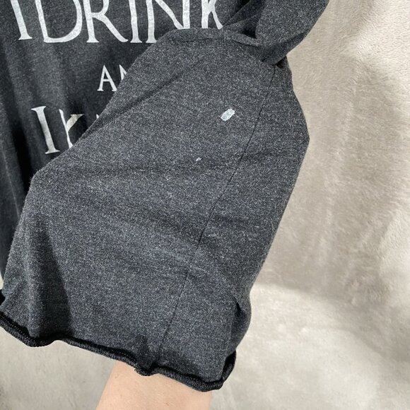 Game of Thrones Shirts S You Know Nothing Jon Snow I Drink And I Know Things - Picture 8 of 16